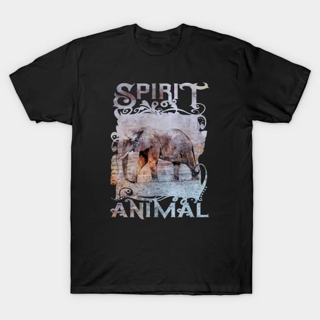 Spirit animal elephant T-Shirt by LebensART